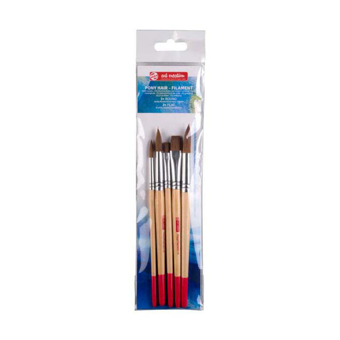 Creazione artistica talens Aquarelpenselens Set V 5 - Pony Polyester