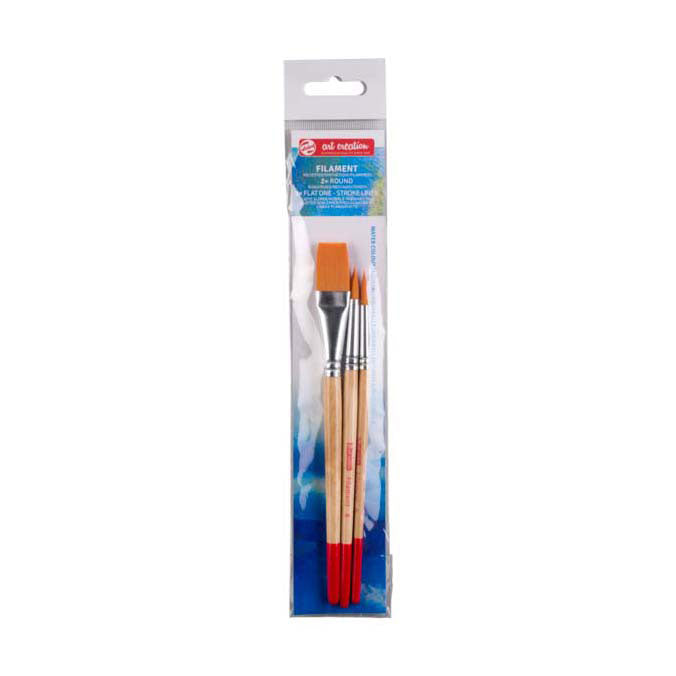 Talens Art Creation Aquarelpenselens Conjunto de 3 - poliéster