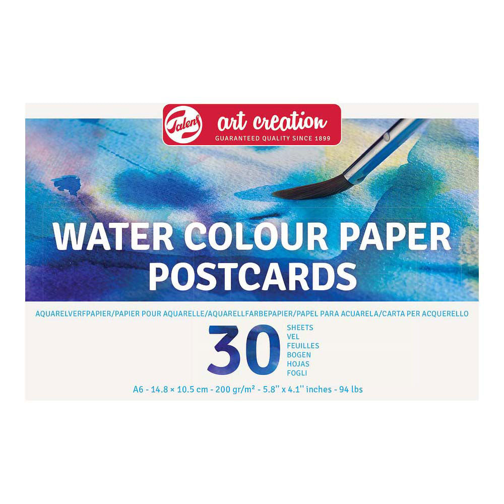 Talens Art Creation Paper de pintura de acuario 10.5x14.8 cm 200g30v