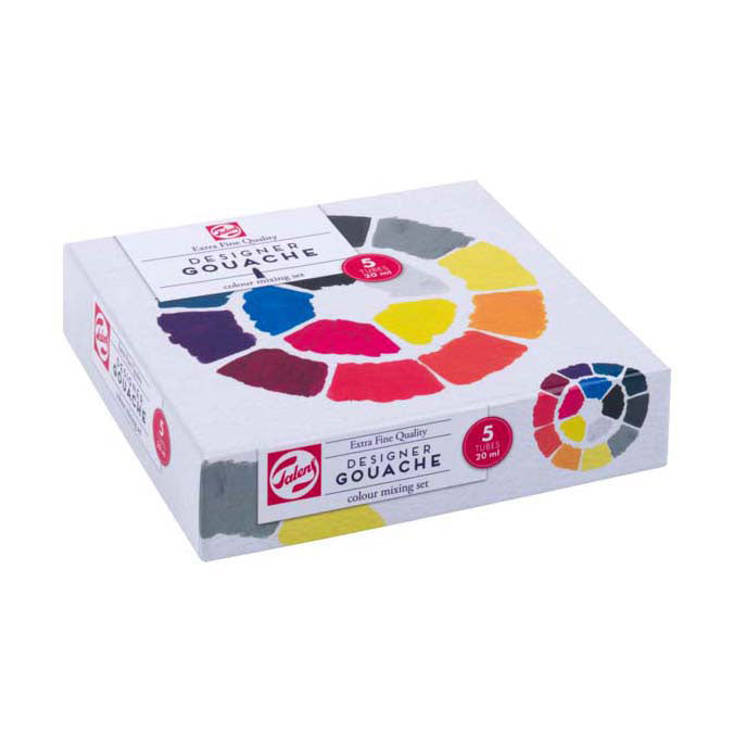 Talens Gouache Mixtet extra fine, tubi 5x20ml