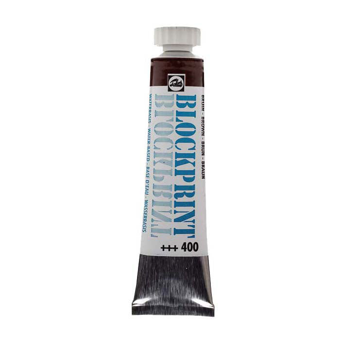 Talens Blockprint tube 20 ml marrone 400