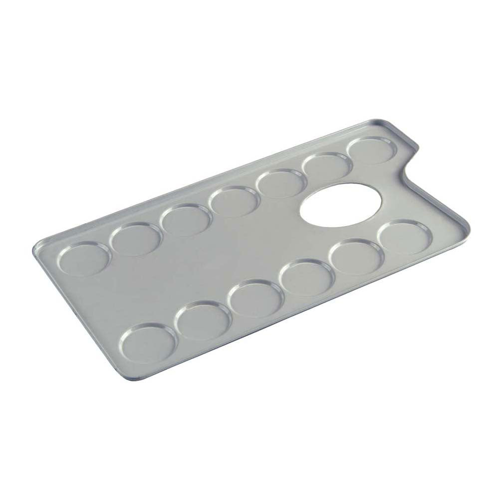 Talens palet metal rettangolare 10.6x20cm