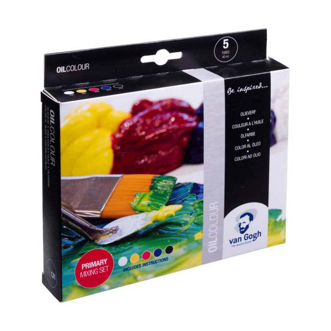 Van Gogh Oil Paint Primata Set di miscele, 5x40ml