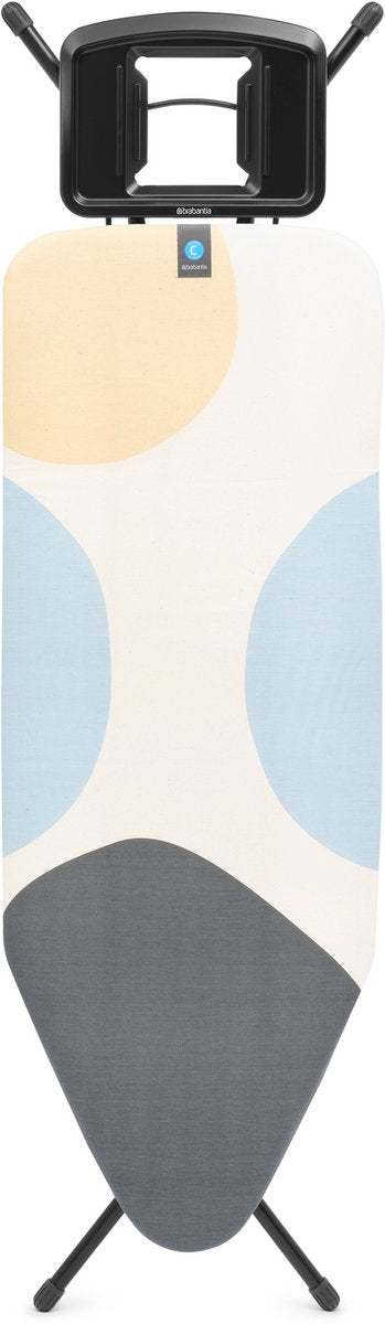 Asse da stiro c Brabantia - per ferro - 124x45 cm - bolle a molla