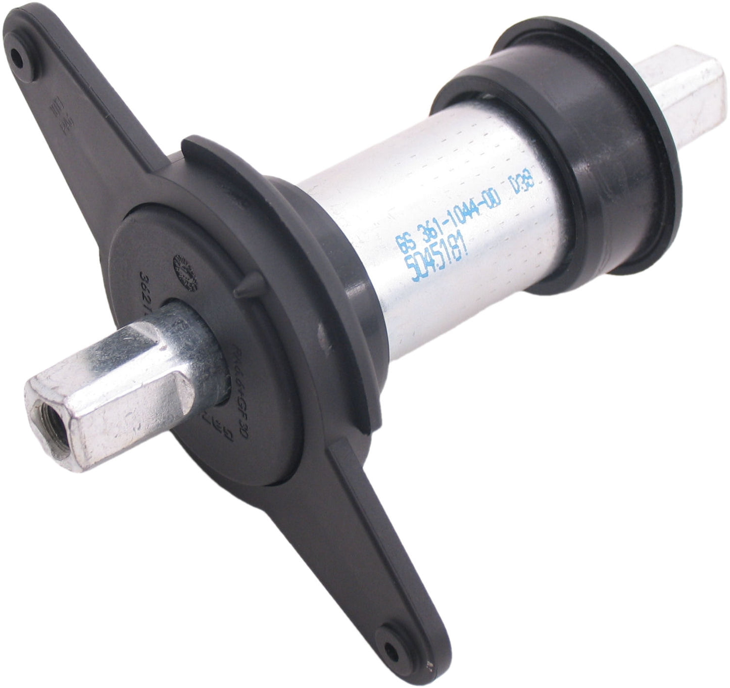 Eje de pedalier gacela 38mm trama 128mm alrededor 2 ojos