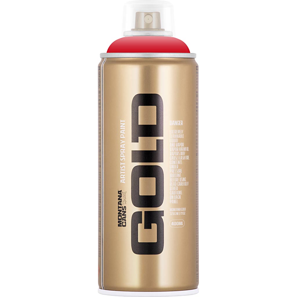 Vernice spray Montana, rosso, 400 ml 1 scatola