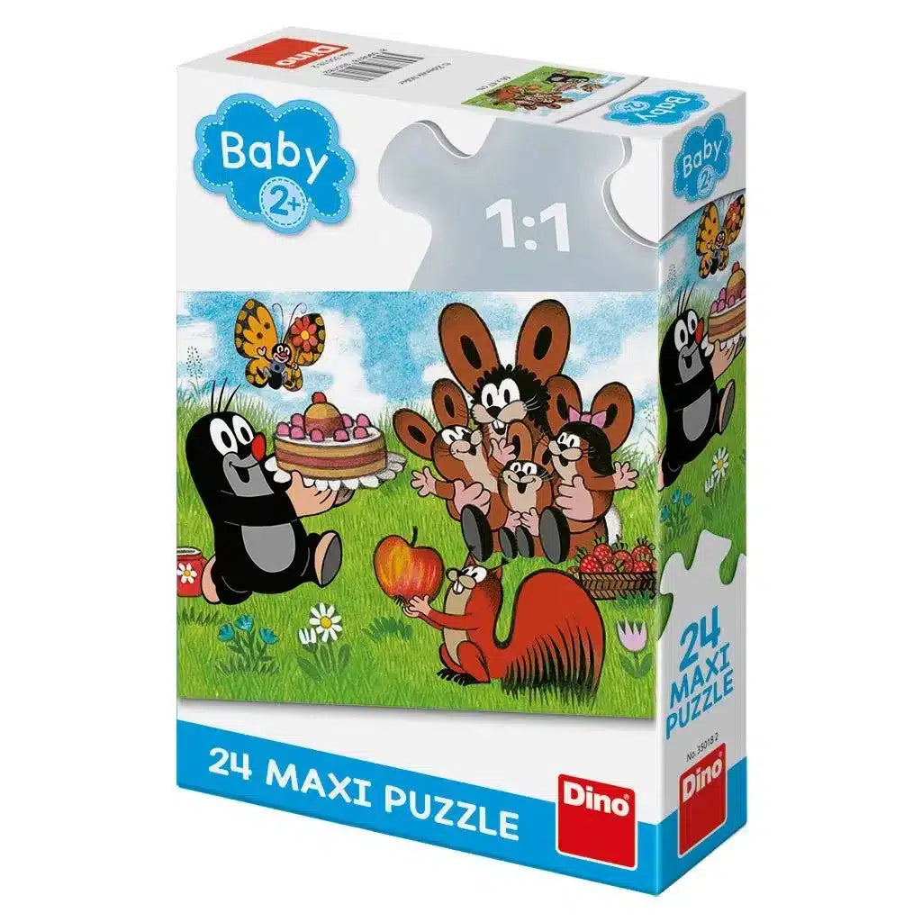 Puzzle Baby: Floor Puzzle Molletje's Birthday 24 Maxi Pieces