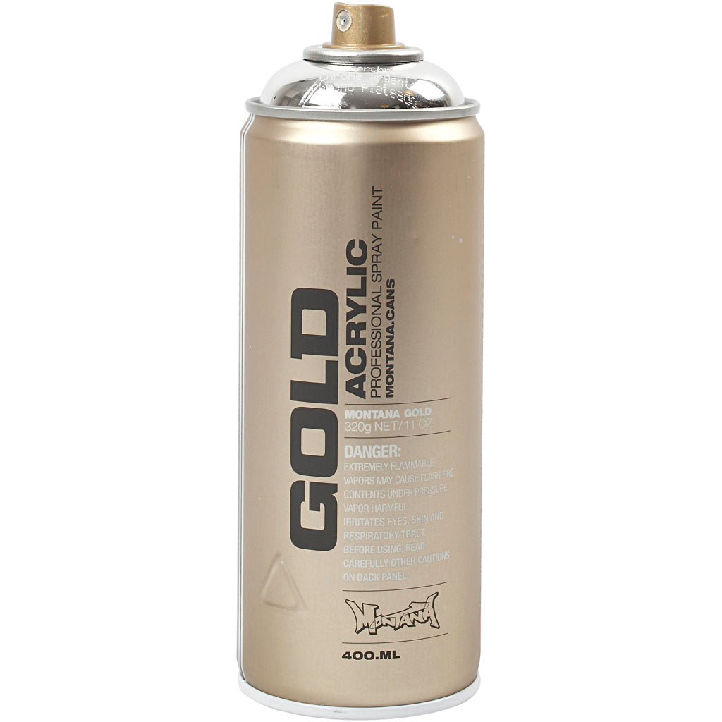 Vernice spray Montana, argento, 400 ml 1 scatola