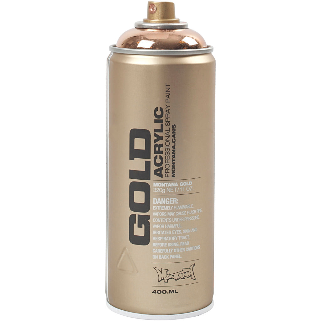 Vernice spray Montana, rame, 400 ml 1 scatola