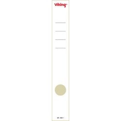 Etichette per dorso portadocumenti Viking bianco 10 pezzi di carta