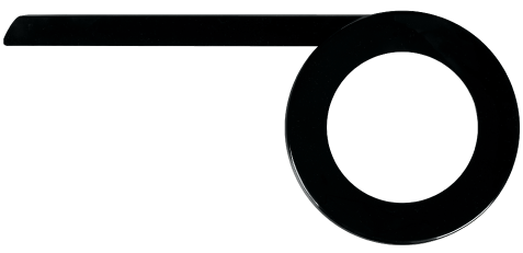 Pantalla de cadena Sturmeyarcher Slyde 42-44t abierto mate negro