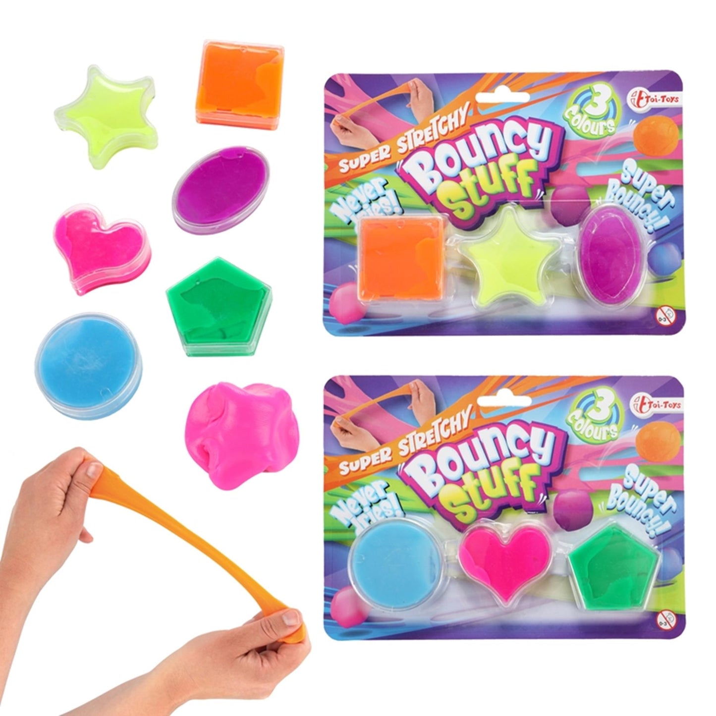 Toi-toys Silly Putty, 3dlg.