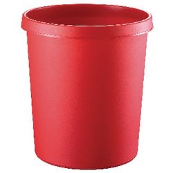 Pattumiera helit 18 litri rossa