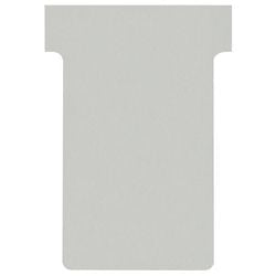 Tarjetas con inserción en T cartón atlanta 60x15x85x48,5mm gris