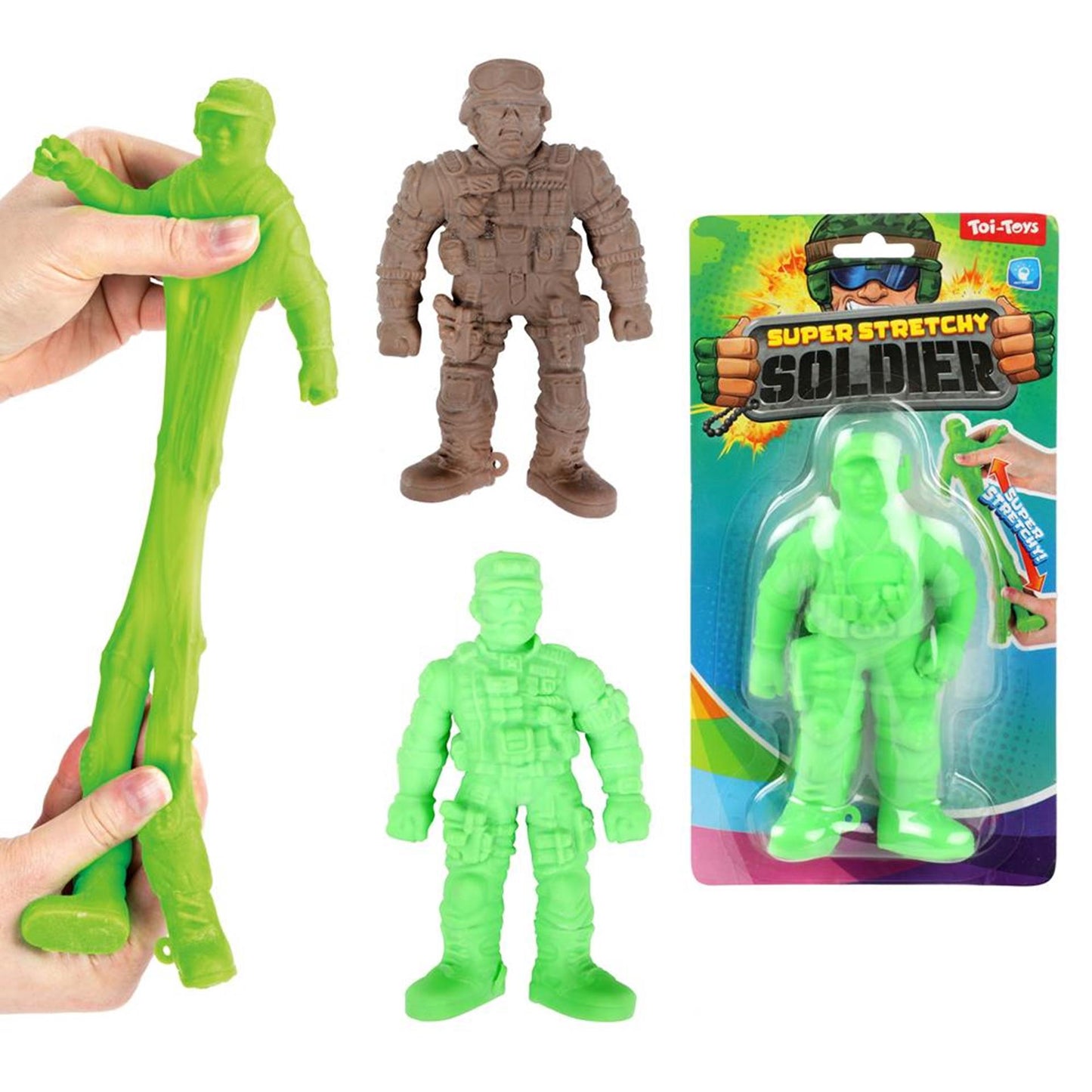 Toi-toys toi giocattoli alfafox soldato elastico