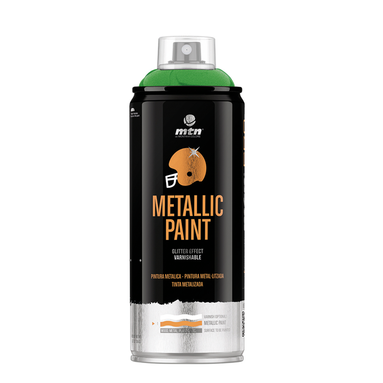 Mtn 1070504 - vernice pro metallizzata: verde r-6035 | 3 pezzi