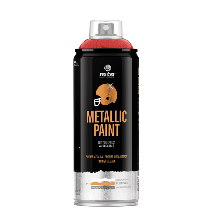 Mtn 1070503 - pro metallic paint: red r-3032 | 3 stuks