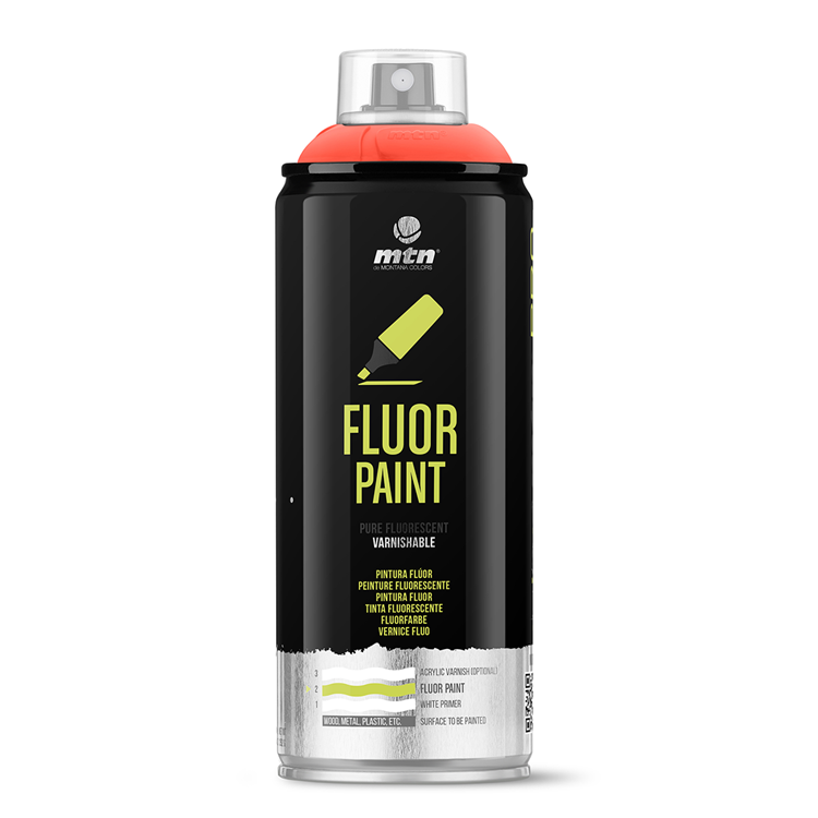 Mtn 1070471 - vernice fluorurata pro: rossa | 3 pezzi