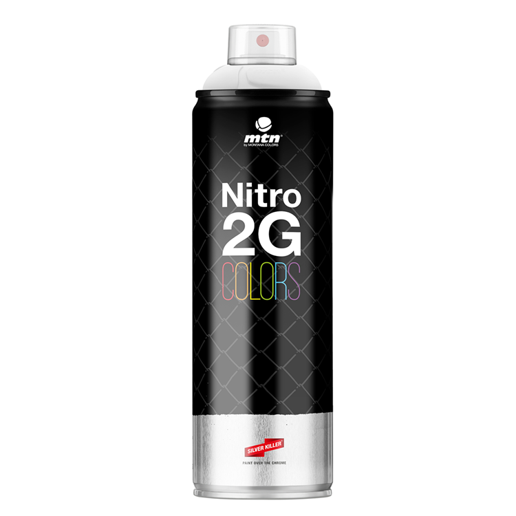 Mtn 1070383 - 2g colori r-9010 bianco 500ml | 3 pezzi