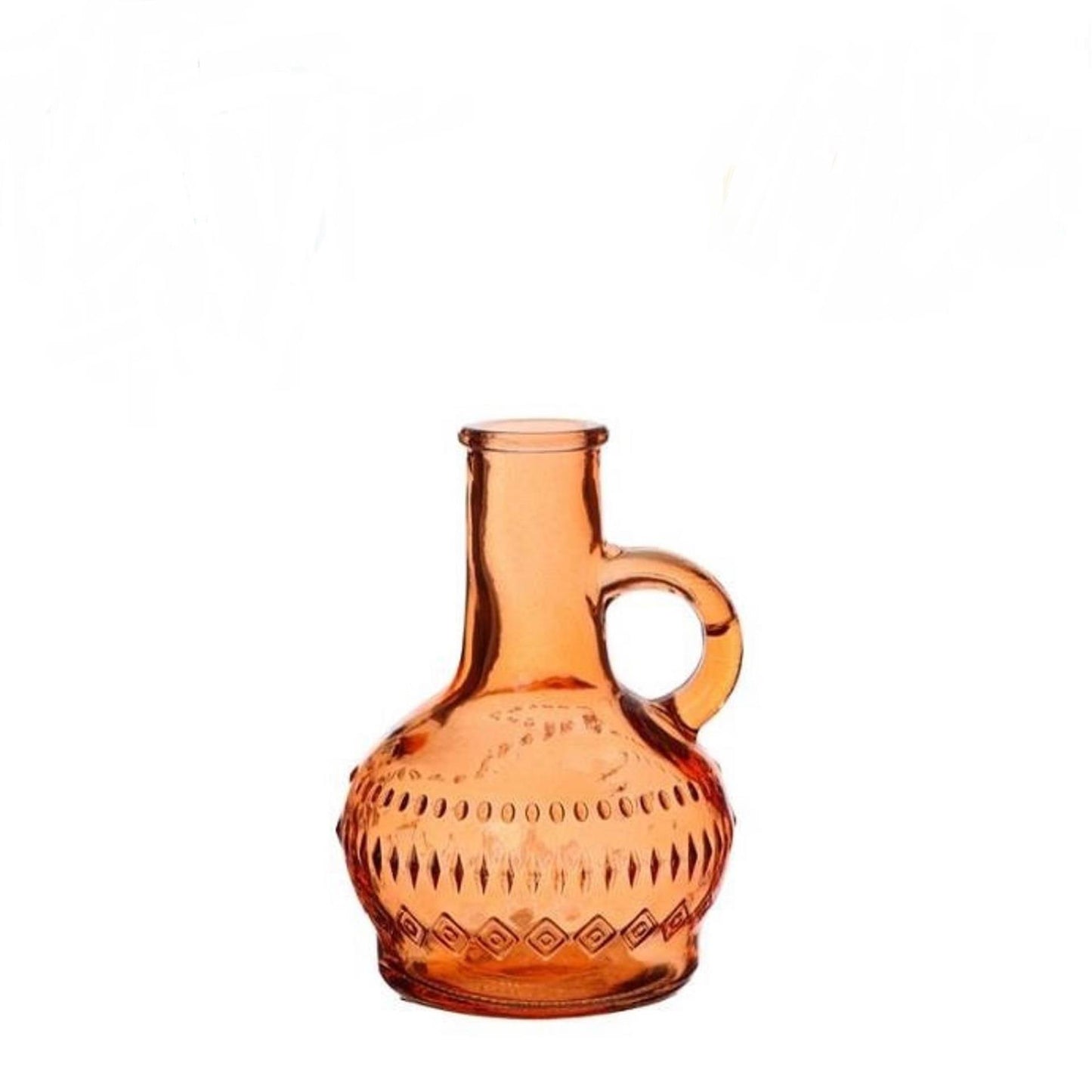Ideas 4 seasons jarrón botella lille naranja ø7xh10cm