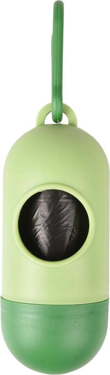 Flamingo - portasacchetti Rox - verde - 4 x 4 x 14,5 cm