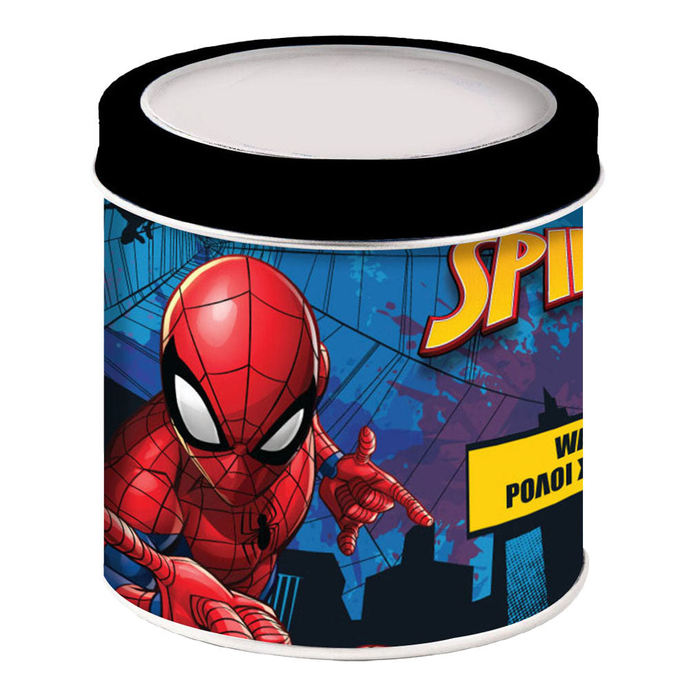 Reloj de Spider-Man en lata.