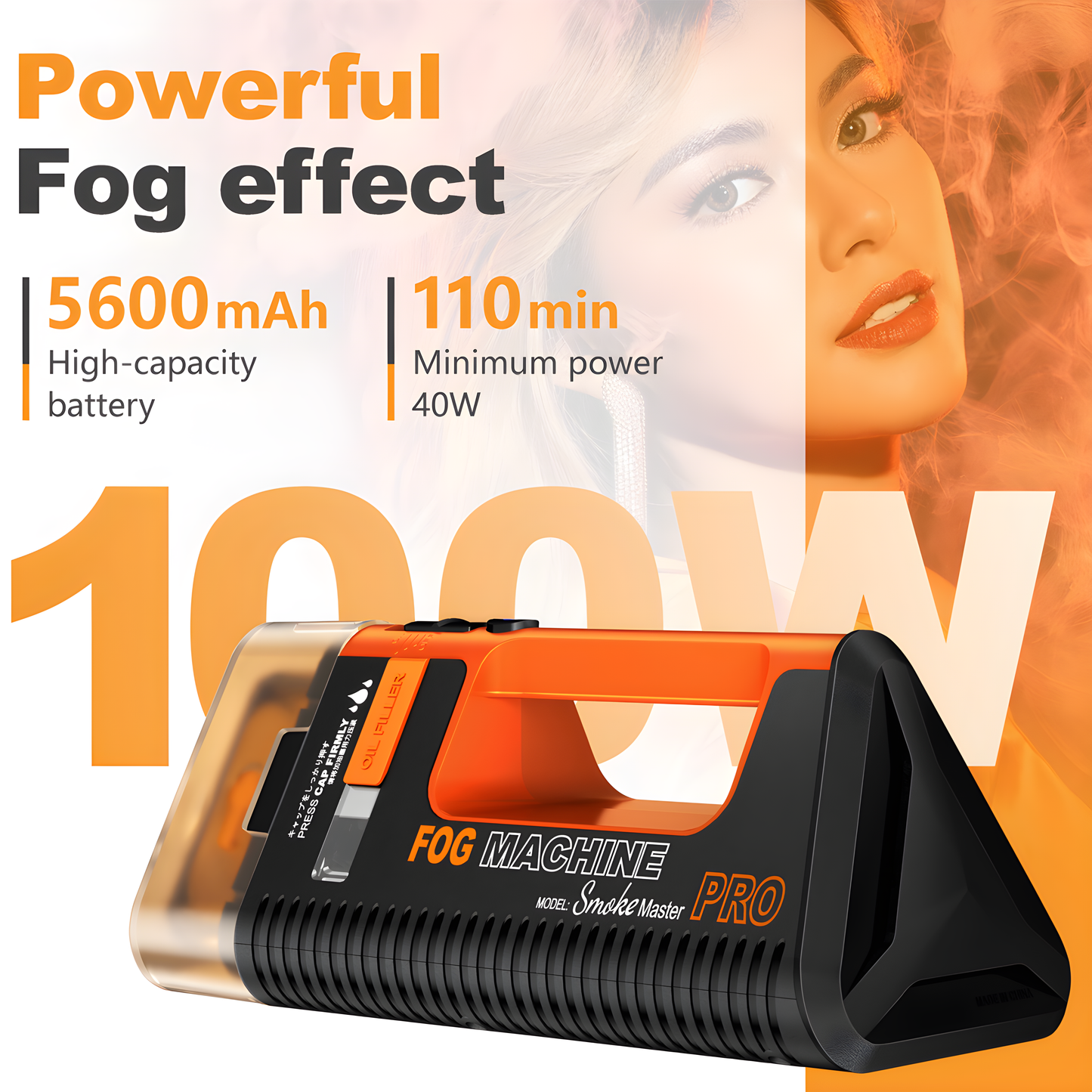 Macchina del fumo portatile Lensgo Smoke Master Pro