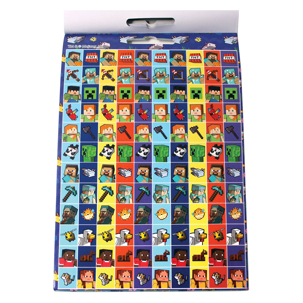Libro de pegatinas de Minecraft - 600 pegatinas