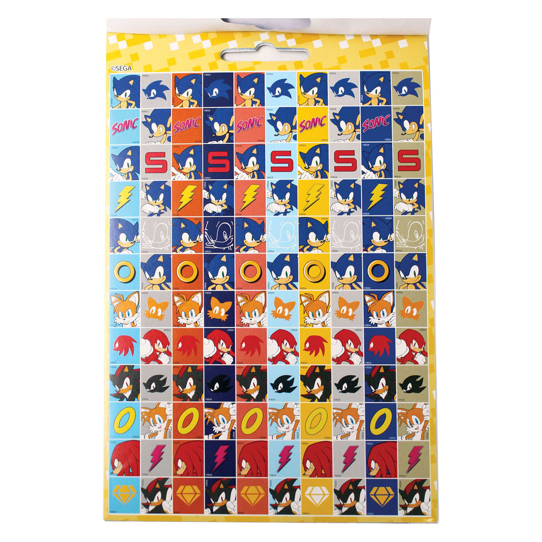 Libro de pegatinas de Sonic - 600 pegatinas