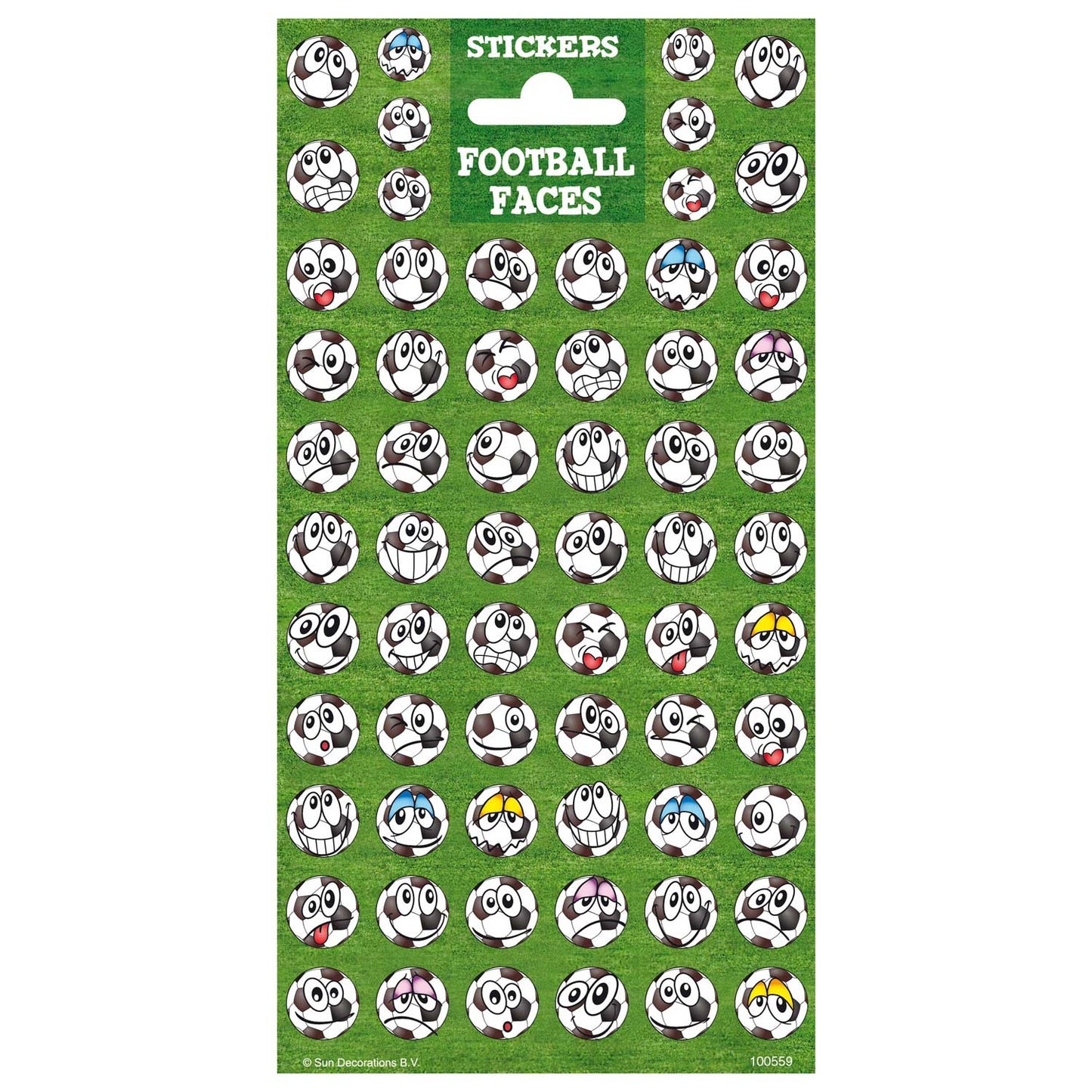Caras de fútbol Totum Stickervel Twinkle
