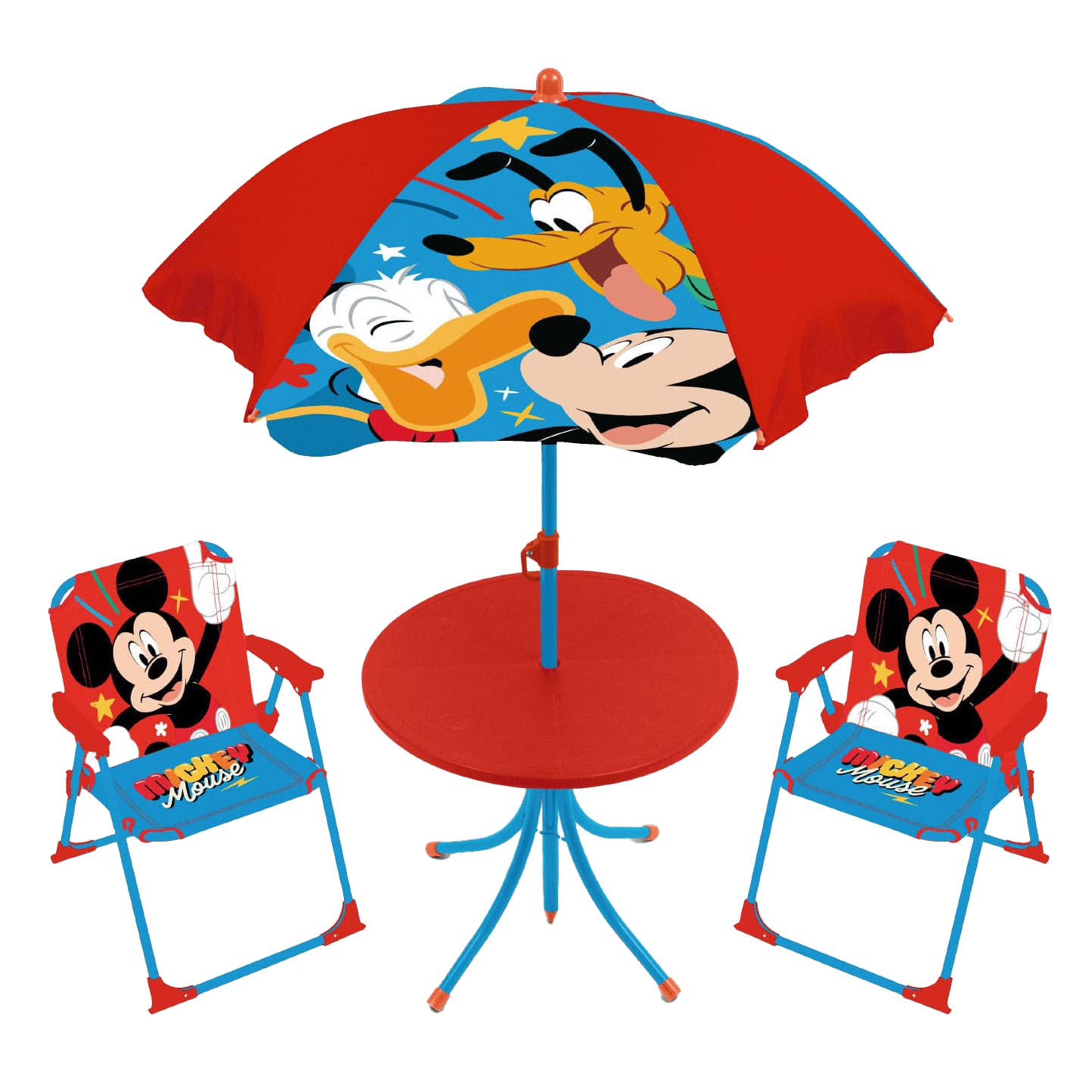 Disney Children's Garden Set Topolino, Plutone Donald