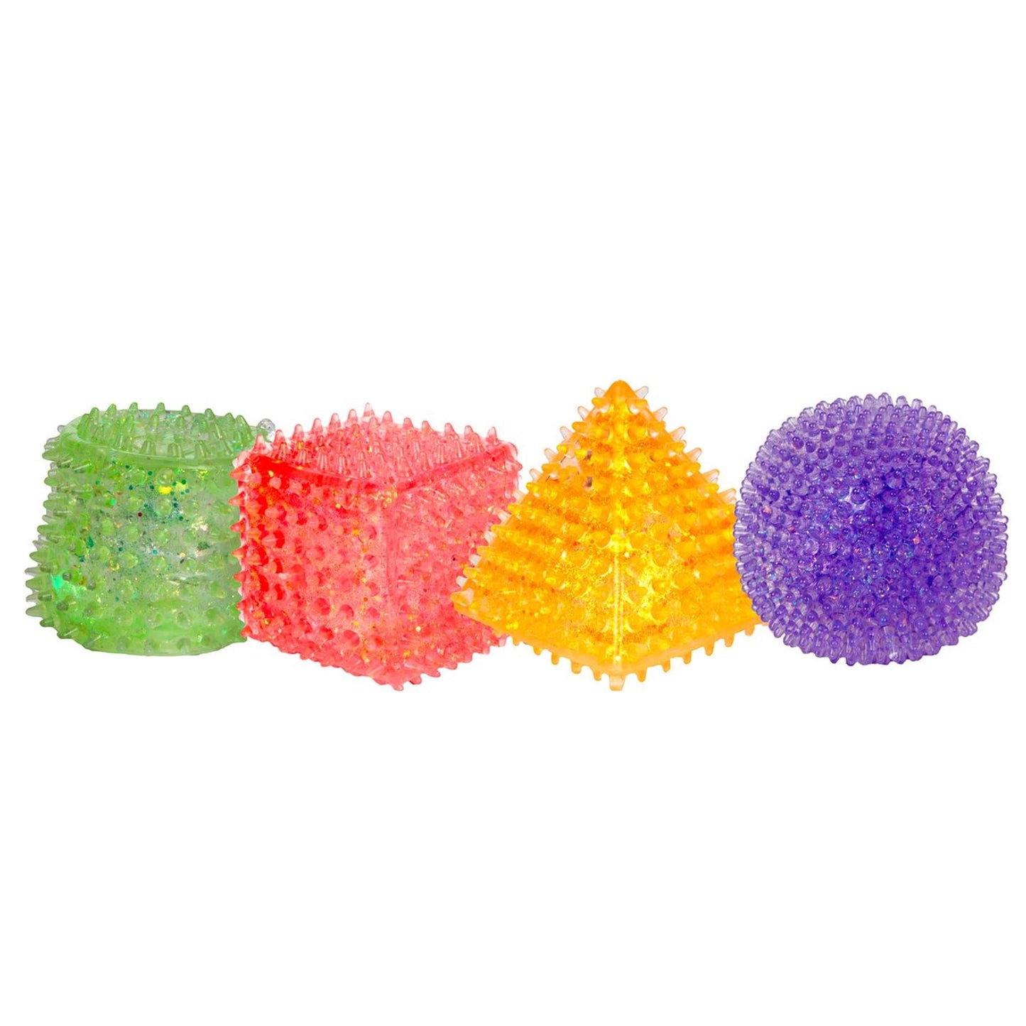 Toi-toys divertente textuurknijpbal geometric, 5 cm