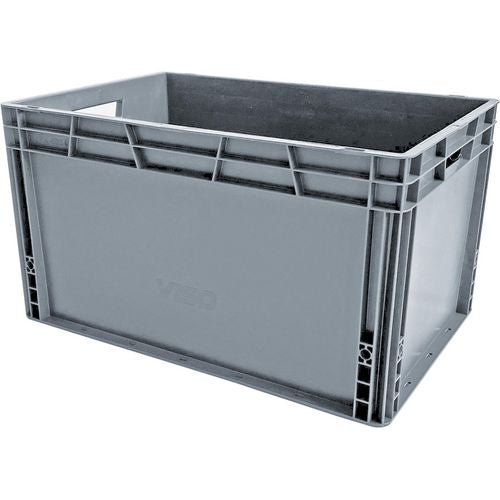 Contenedor de transporte viso 60l 60x40x32 gris