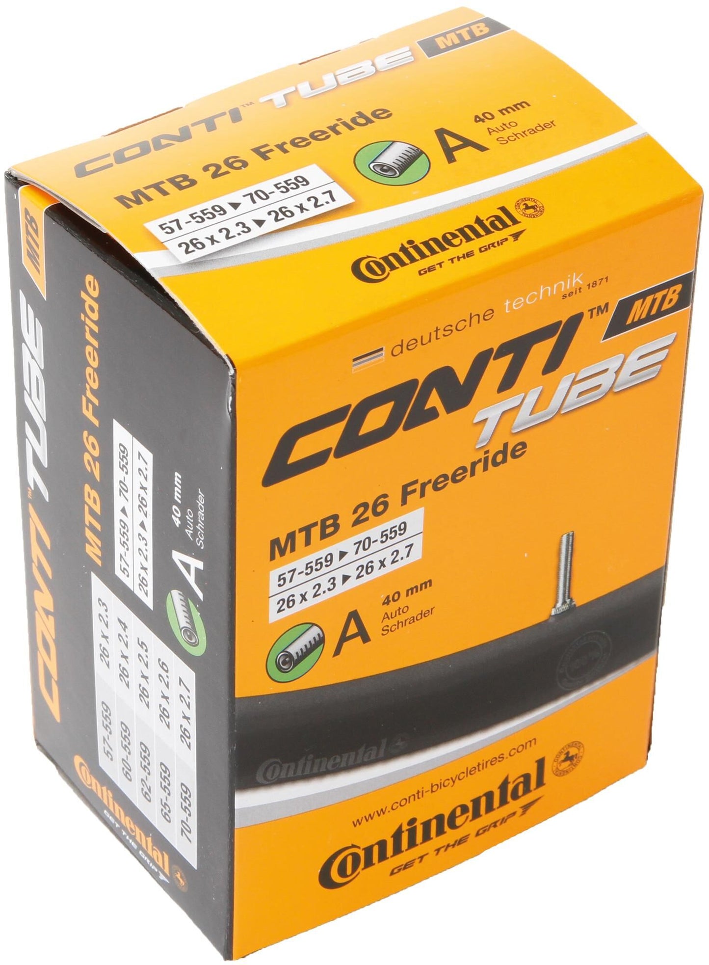Continental Conti Tube MTB 26 57 70-559 A40 Fre