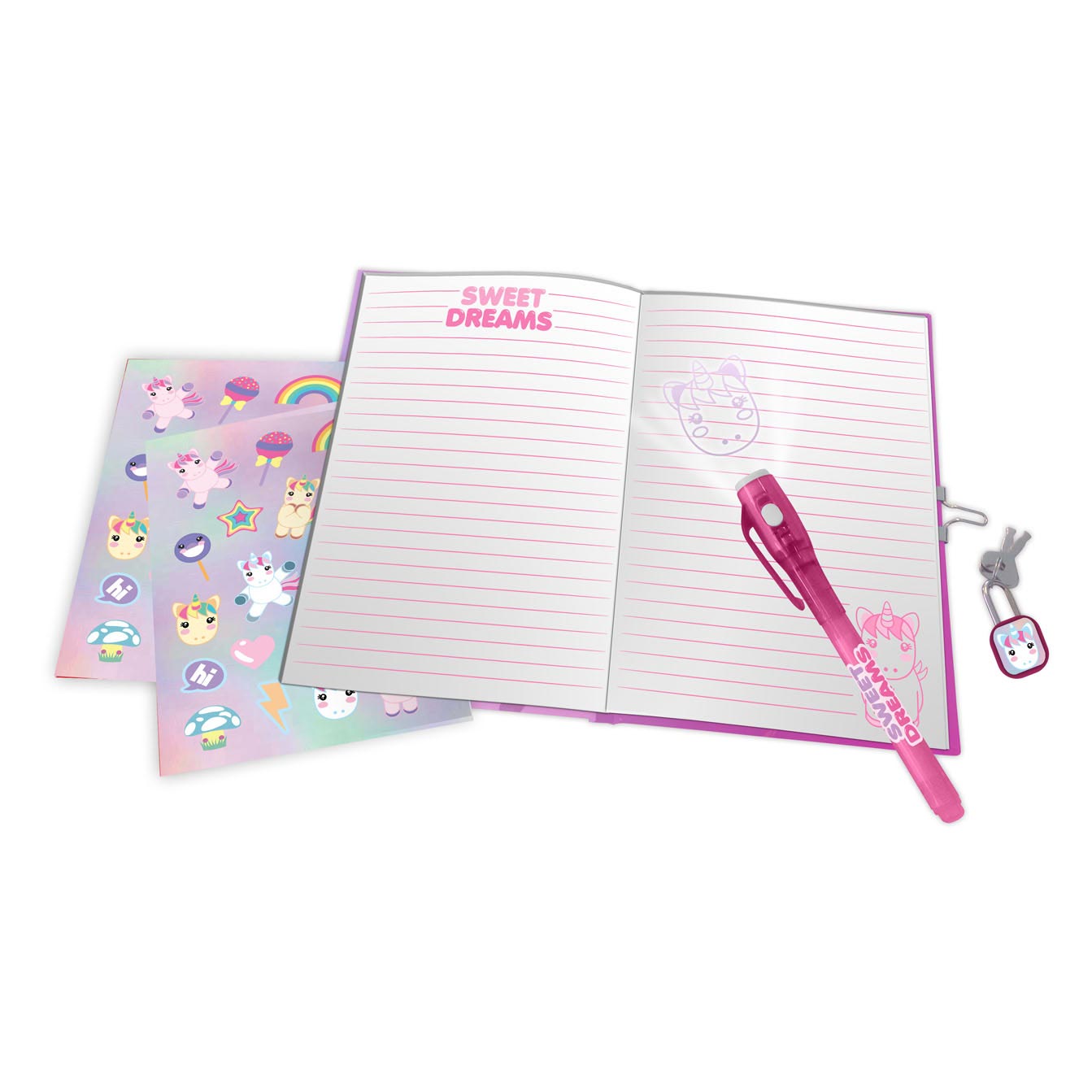 Bambini Licensing Diario Segretario Pen Sweet Dreams