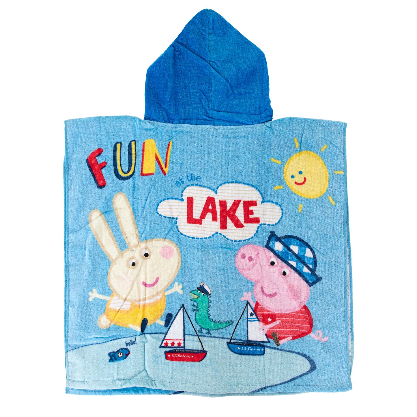 Peppa Pig Tourel Poncho, 60x120 cm