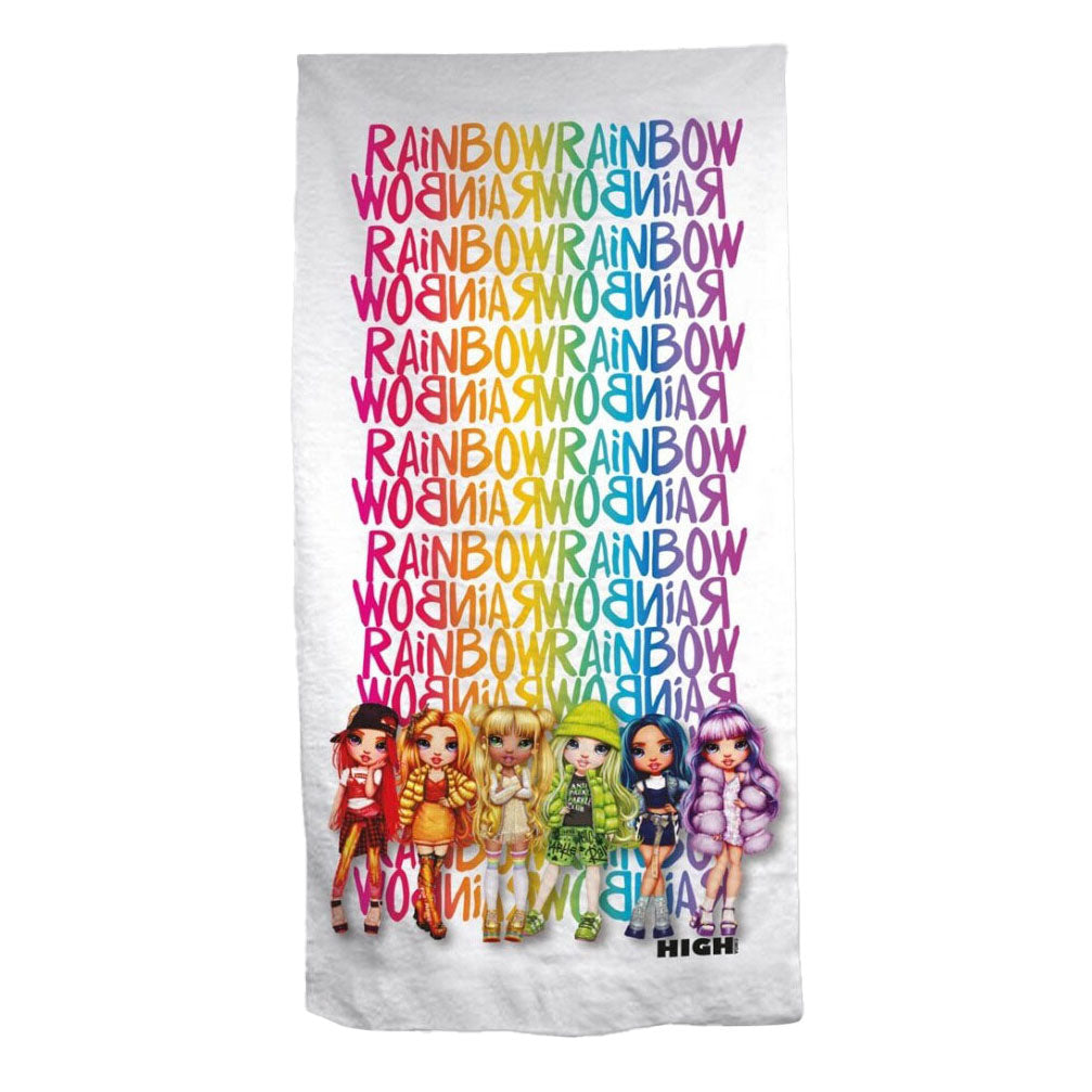 Telo mare alto Rainbow, 70x140 cm