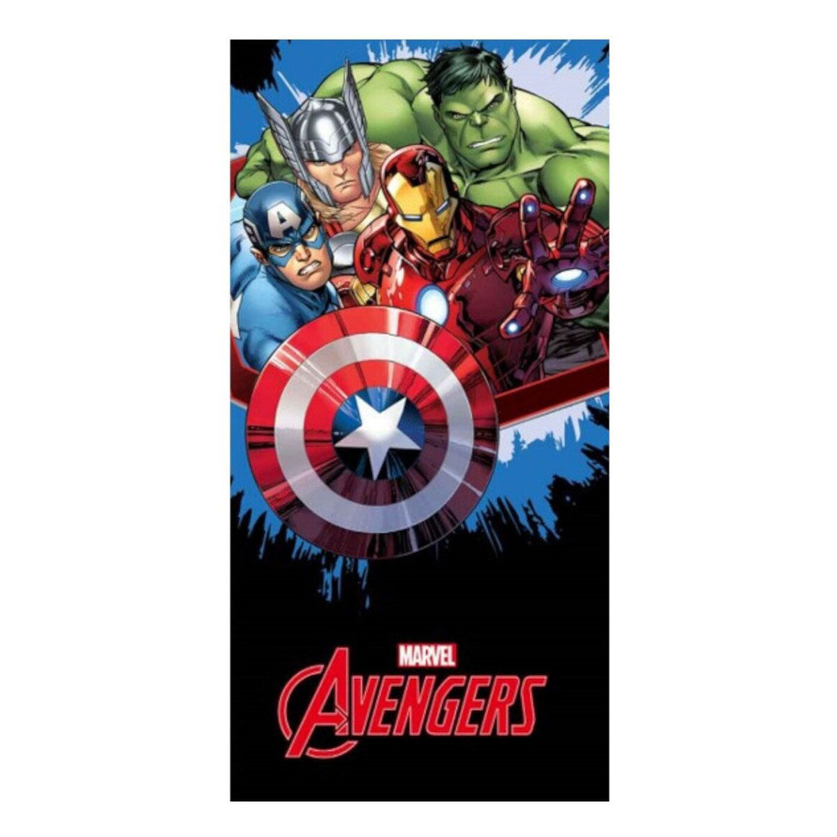 Avengers da asciugamano da spiaggia, 70x140 cm