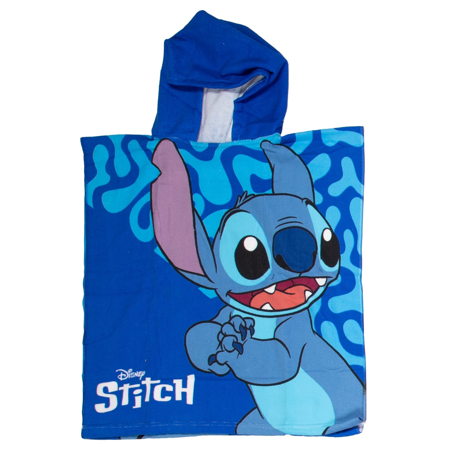 Puch toalla poncho punto azul 55x110cm