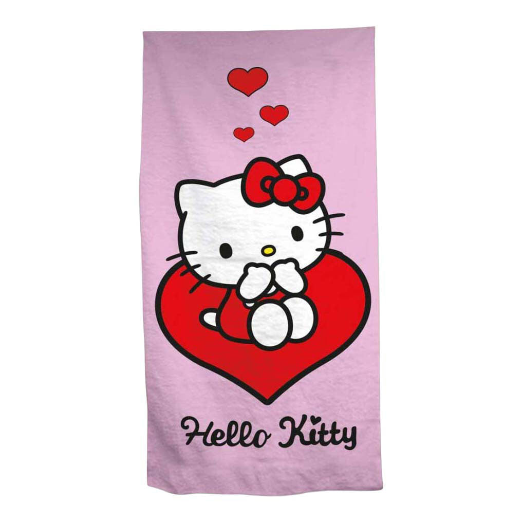 Ty hello kit telo mare cuore - 70x140 cm