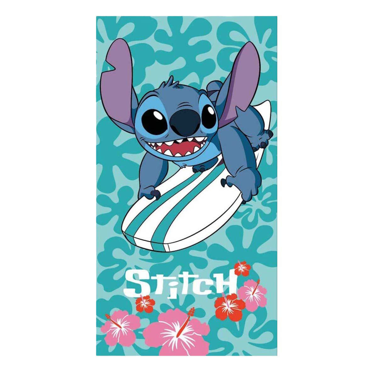 Telo mare Stitch surf - 70x140 cm