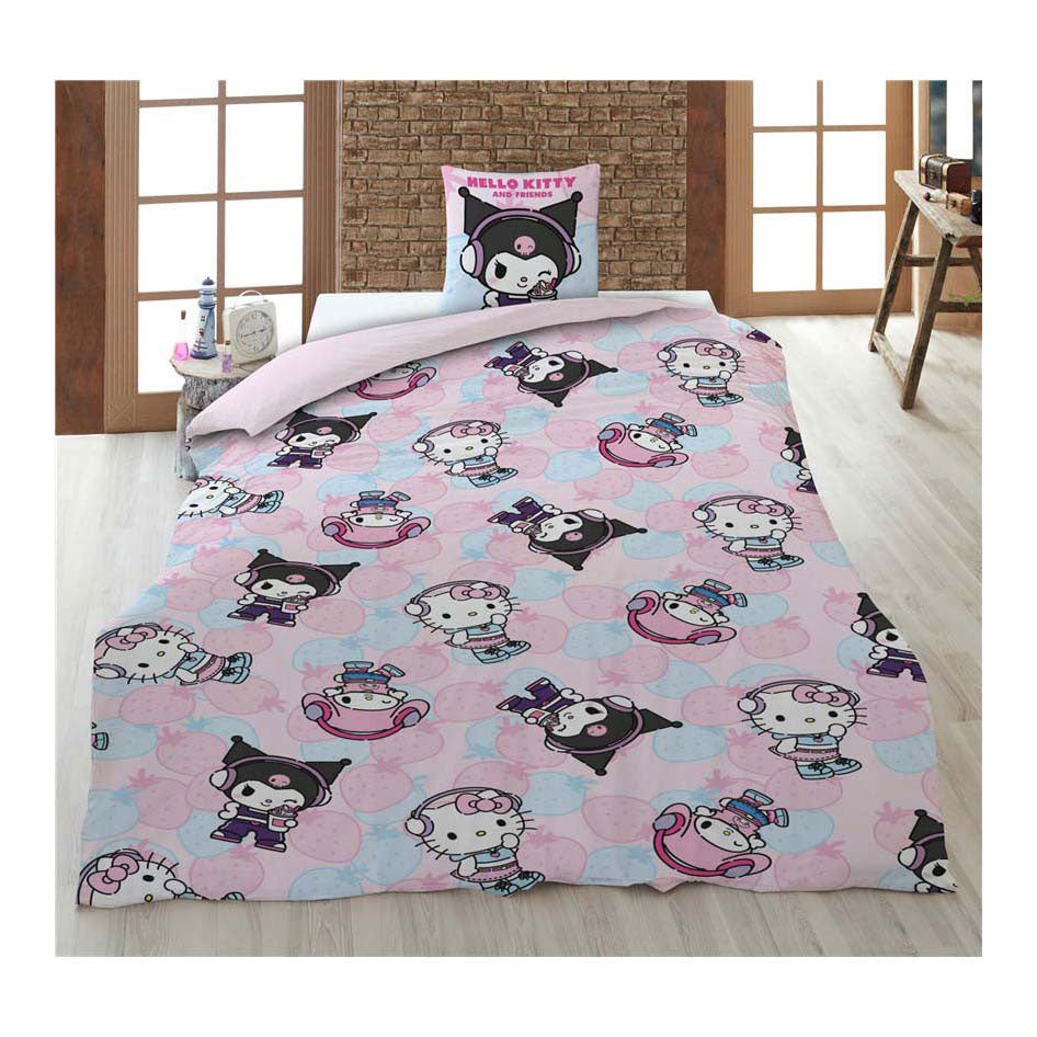 Copripiumino Ty Hello Kit Friends - 140x200 cm
