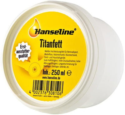 Hanseline vet titanfett grease haneline titanfett 250ml