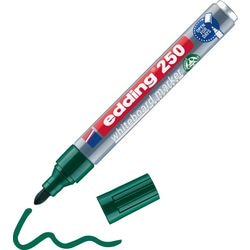 Pennarello per lavagna bianca edding e-250 verde 1,5 - 3 mm