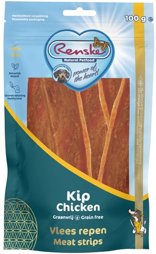 Renske Healthy Recompensar al pollo con tiras de carne