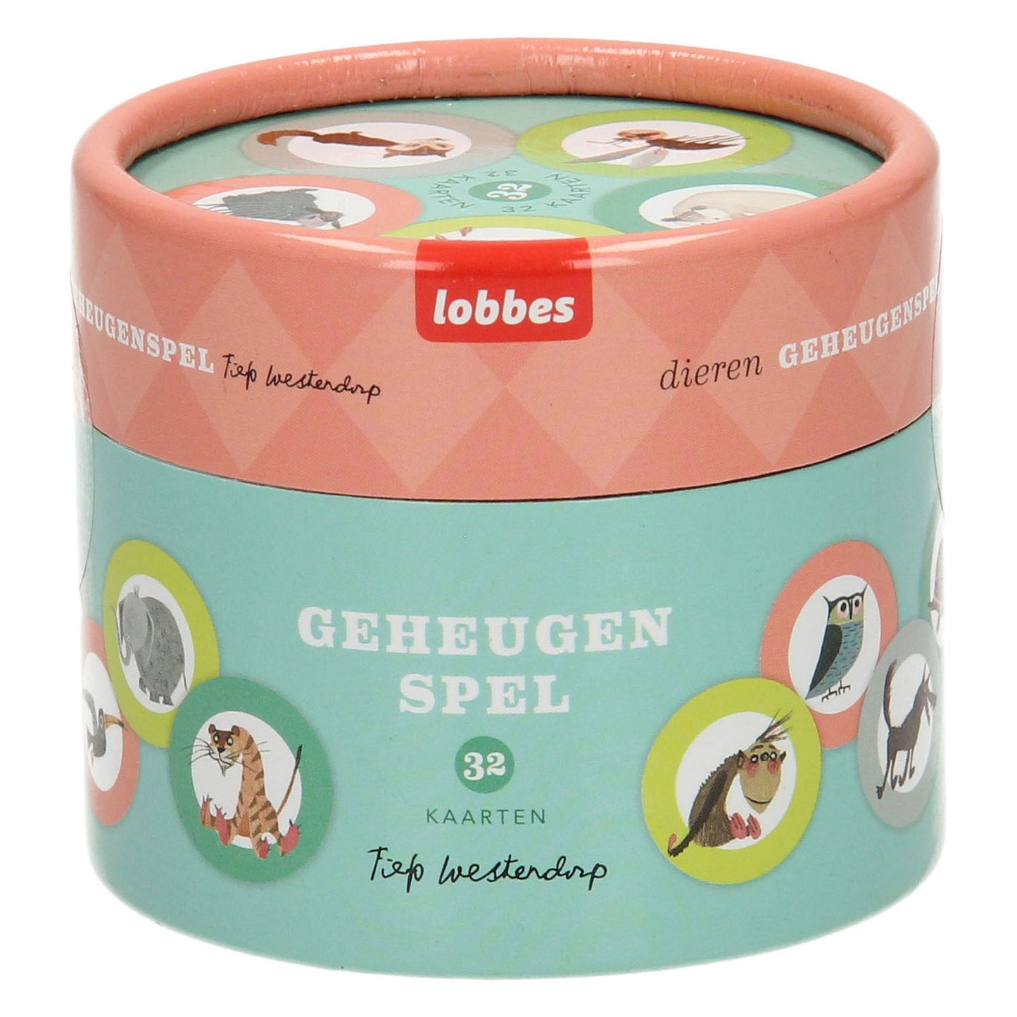 Lobbes memo gioco animali della fiep, 32 pz.