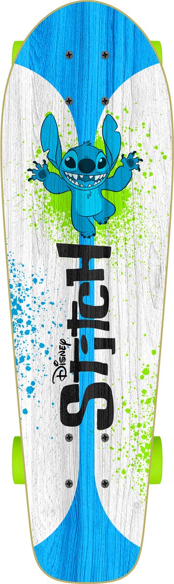 Puntada Skateboard 70 x 20 cm Junior White Blue Green