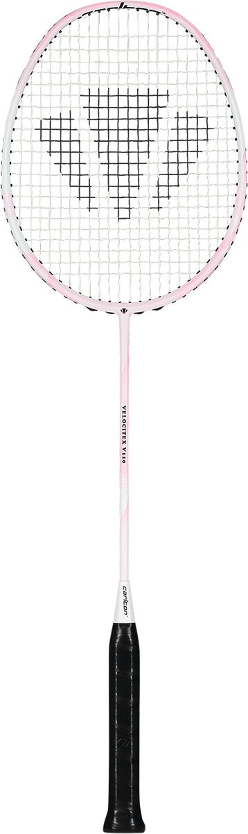 Carlton - velocitex v110- white light pink- badminton racket