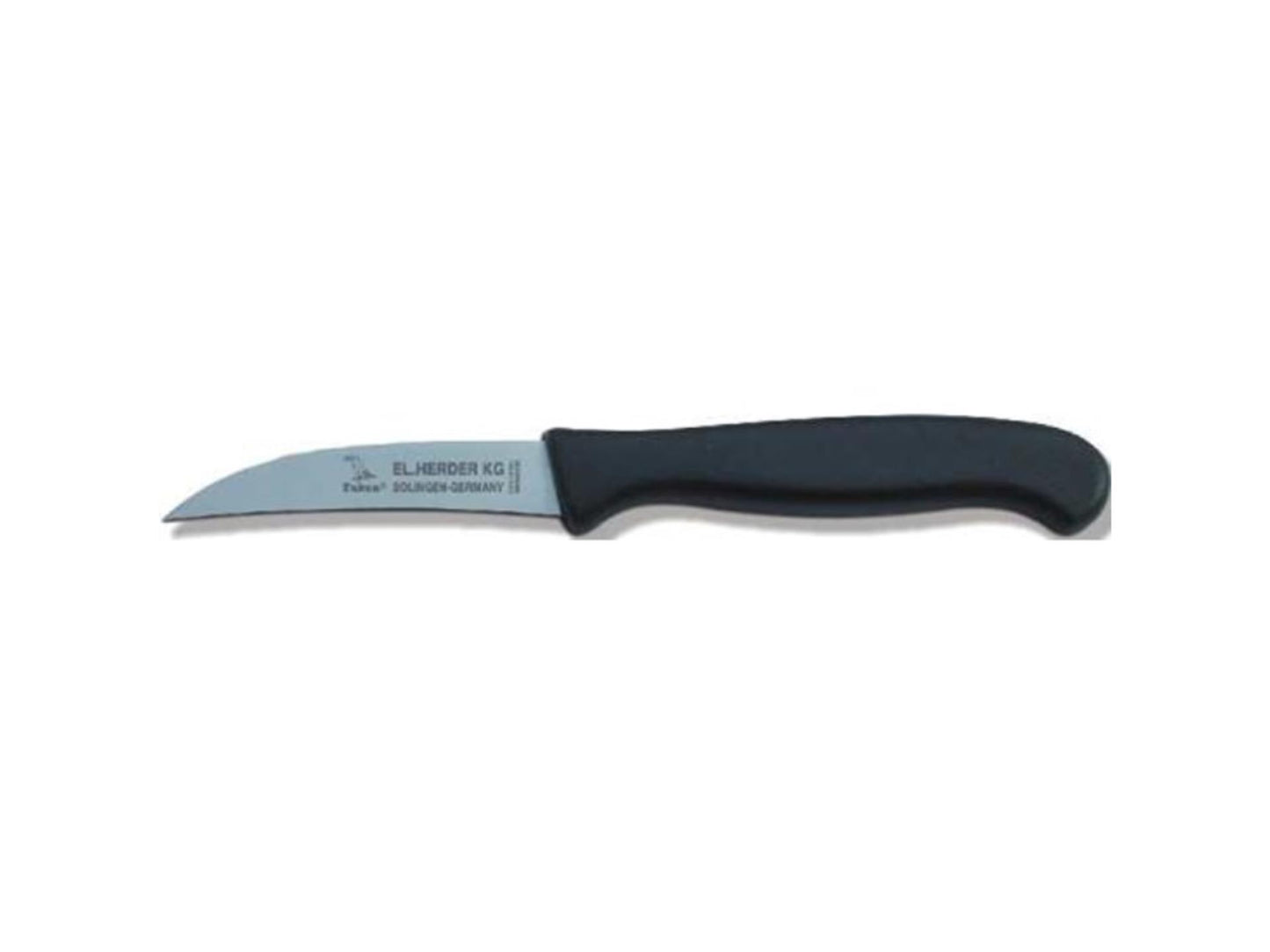 Herder h.h cuchillo pelador plastico acero inoxidable tarjeta curva 10uds