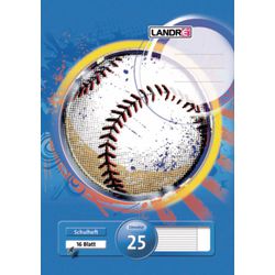 Cuaderno landré a4 azul